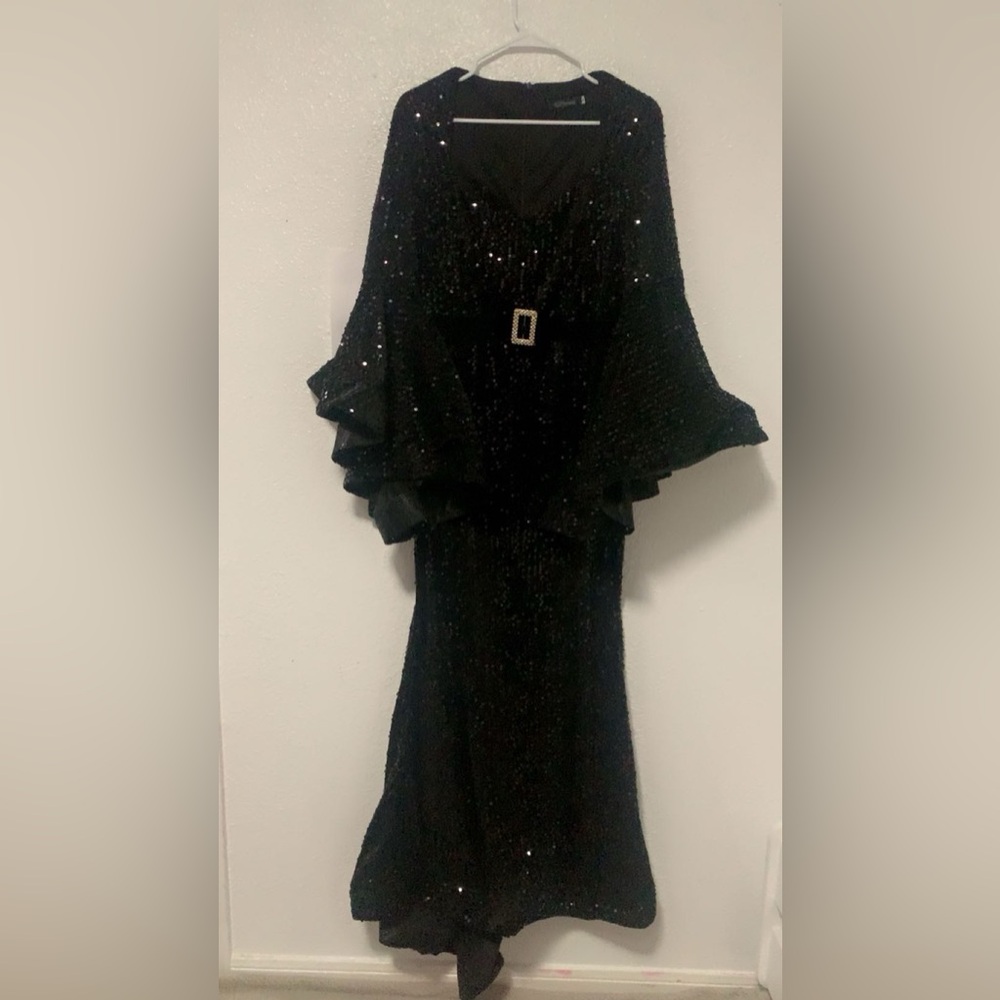 Black women prom dress